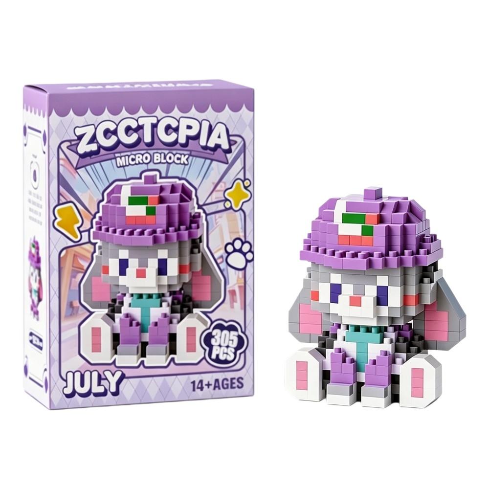 Zootopia Small LinaBell Building Blocks Judy Nick Model Donald Duck Education Lotso Toys Mickey Mouse For Kids Birthday