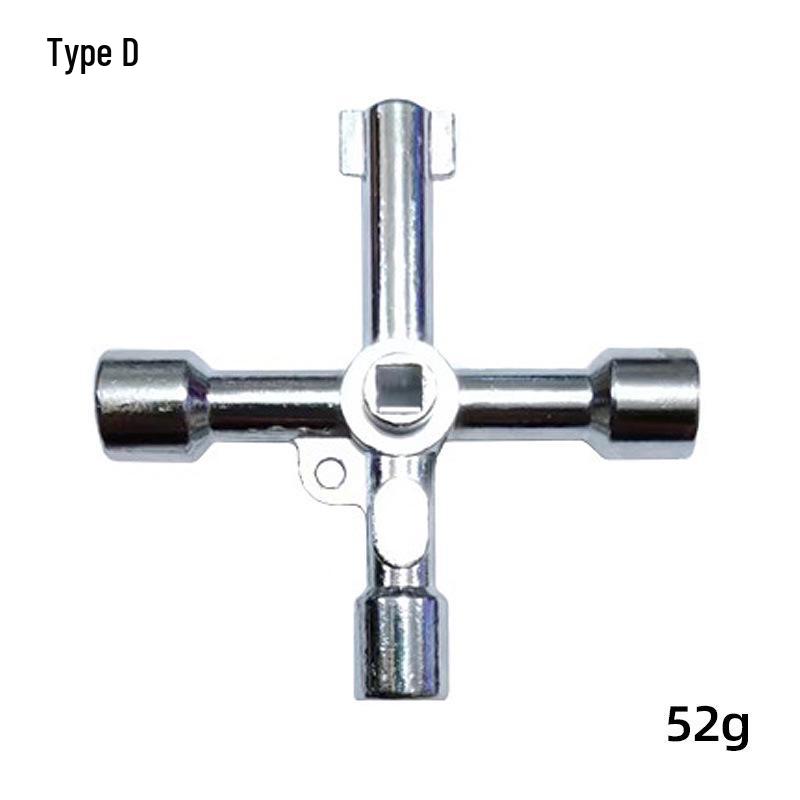 Grenzüberschreitendes Schraubenschlüsselwerkzeug: Internes Dreieck-, Quadrat- und Rundbit für Aufzugstüren & Wasserzähler