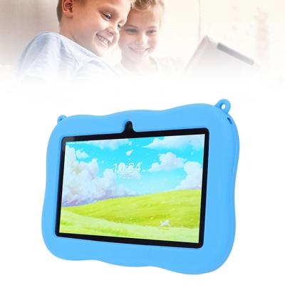 7 Inch Kids Tablet PC with Protective Silicone Case Dual Camera Toddler Tablet for   13 with WiFi 32GB for Kids