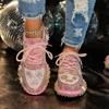 Women'S Casual Sneakers Fashion Luxury Rhinestone Ladies Shoes  New Outdoor Platform Female Sports Shoes  Mujer