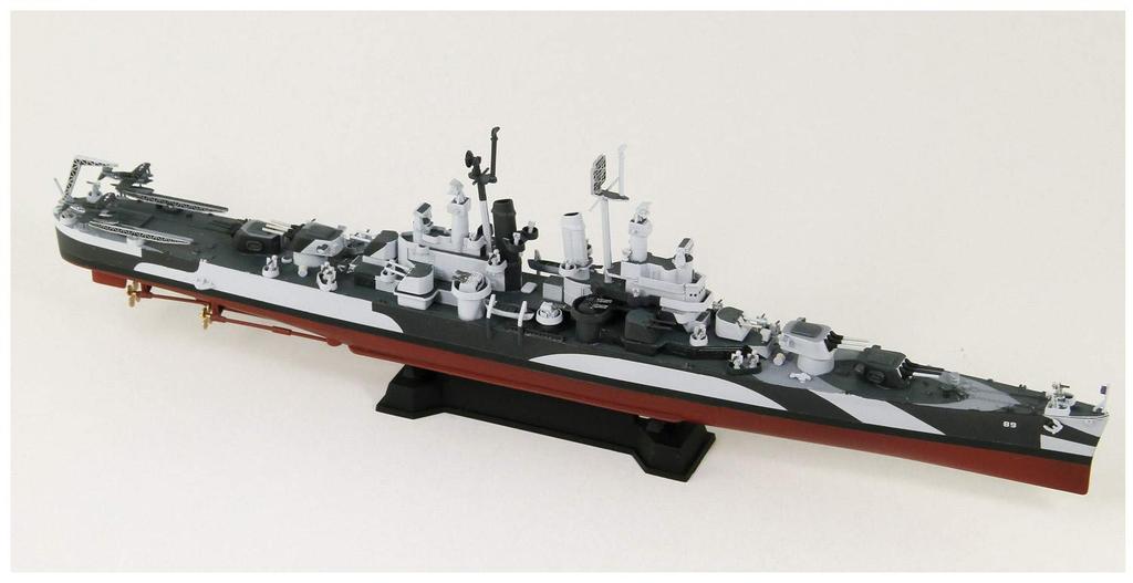 Pit Road Skywave Series US Navy Light Cruiser Miami Plastic Model W209 1/700 CL-89
