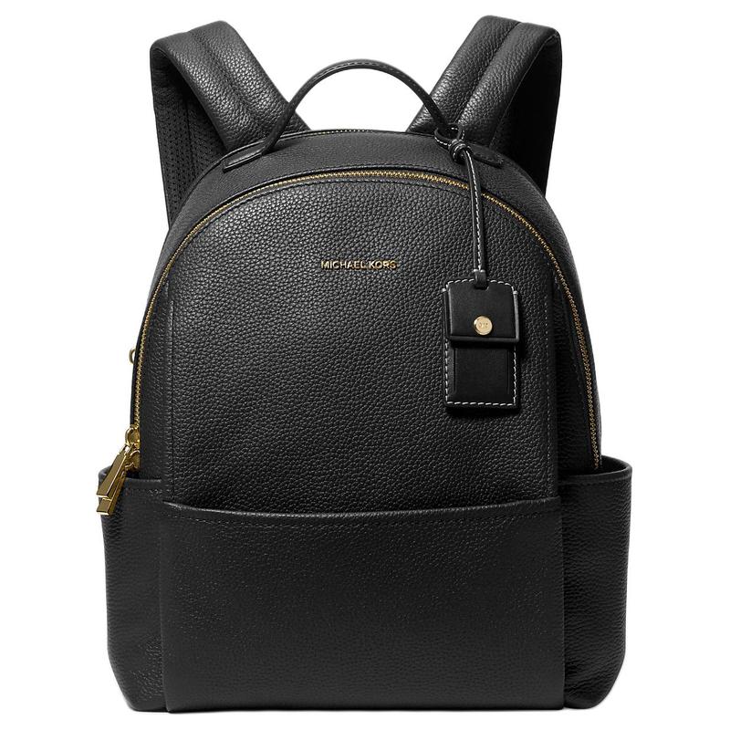 MICHAEL KORS Sable gold hardware pebbled