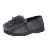 Hot Sale Women's Shoes One Kick Women's Flats Winter Round Toe Plush Fleece for Warmth Solft Sole Casual Comfortable Flats Shoes