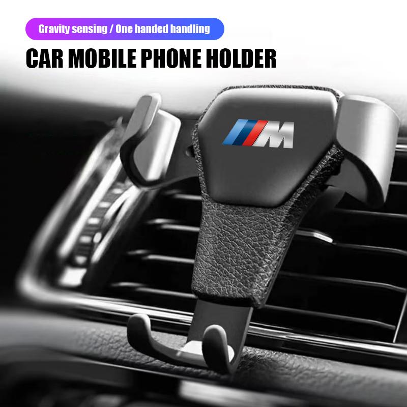 SNLL4 Car Air Outlet Phone Holder Auto Handset Support Bracket Interior Sticker For BMW G80 G06 G07 G42 G14 G15 G16 M2 M3 M4 M5 M6 M7