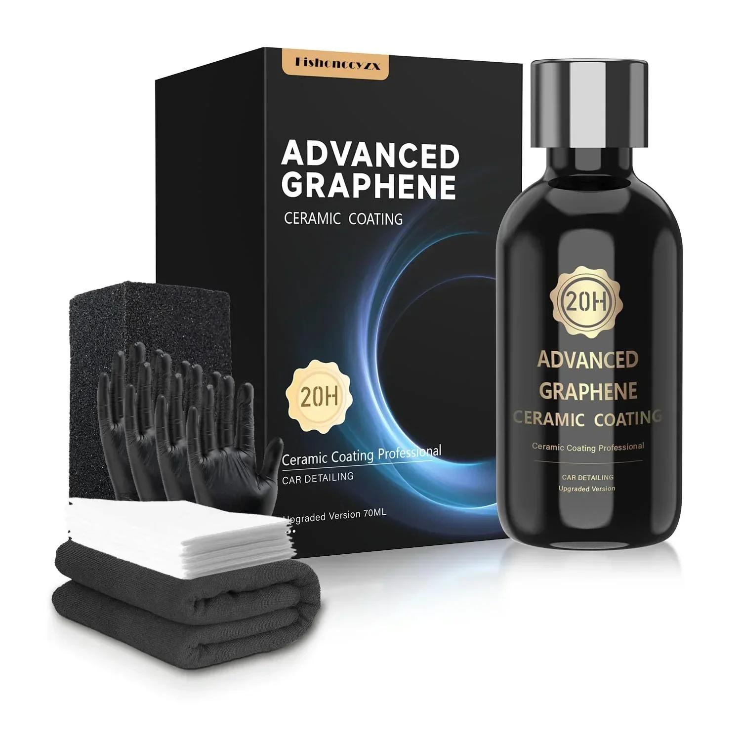 

20H Покриття Advanced Graphene Ceramic для Автомобілів Керамічне Детейлінг Авто 10+ Років Довготривалого Захисту Ультра Високий Блиск