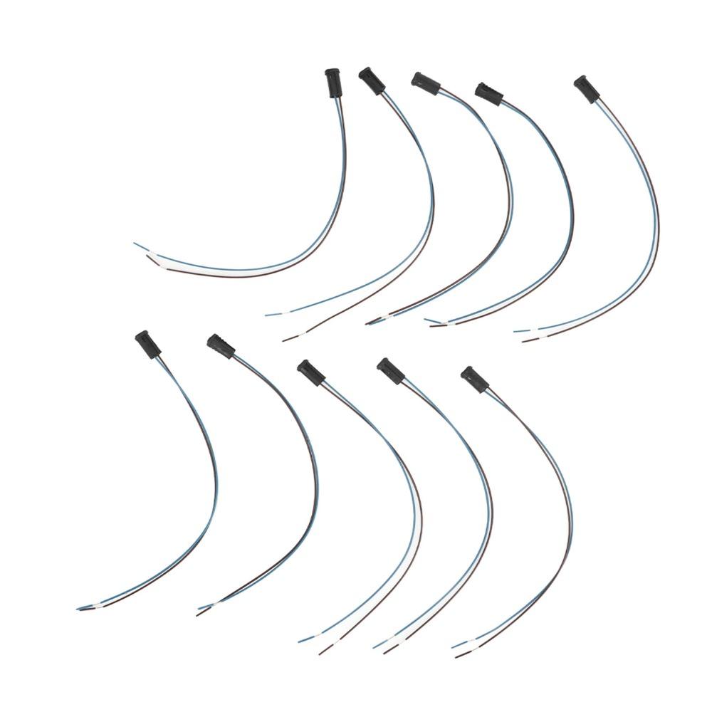 10Pcs 20cm G4 LED Bulb Socket Cable Wire Connector Wire Adapter G4 Lamp Socket Cable Miniature Light Base Socket Cable