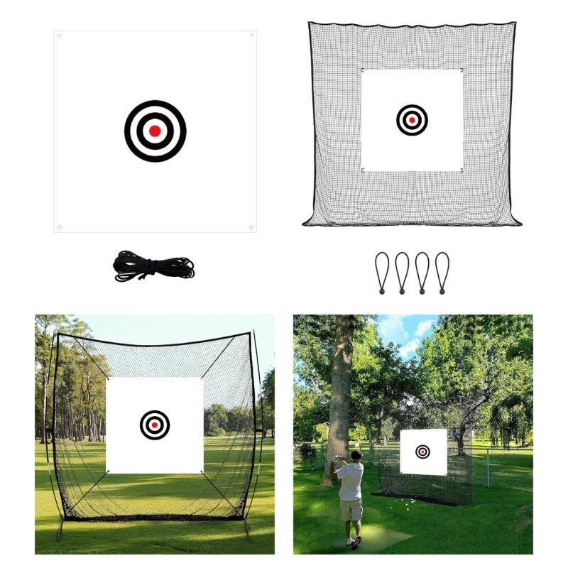 Golf Practice Training Targets Golf Targets Cloth Hitting Net Driving Range Golf Hittin Net Golf Practice Equipment