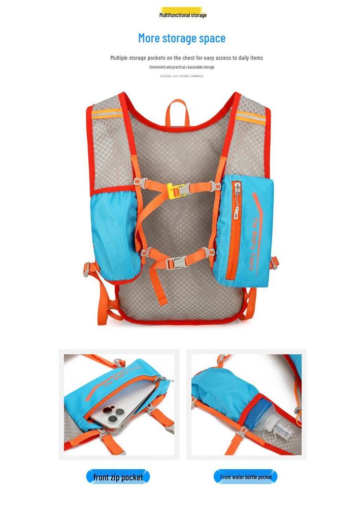 Hydration Backpack for Outdoor Cycling, Hiking, Marathon, and Off-Road Adventures
