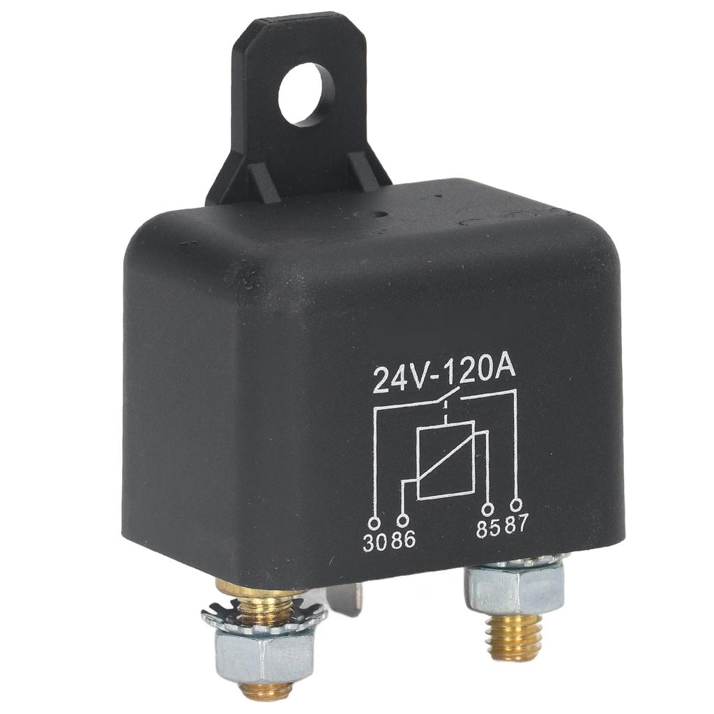 Starter Solenoid Relay Brass Coil Quick Motor Start Strong Power 4 Pin Car Starter Relay 120A 24V