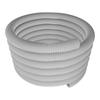 Corrugated Pipe Sheathing Reinforced PVC For Cables Wires Grey 25mm 30m