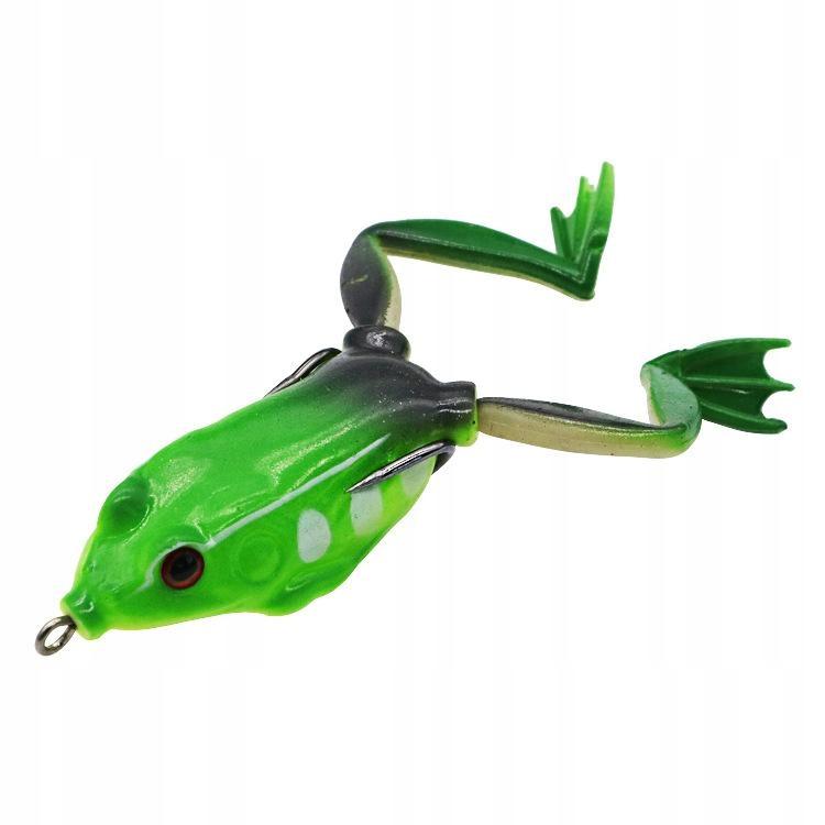 Wobbler Fishing Bait Pike Catfish Surface Frog Set Of 5 Pcs 15G