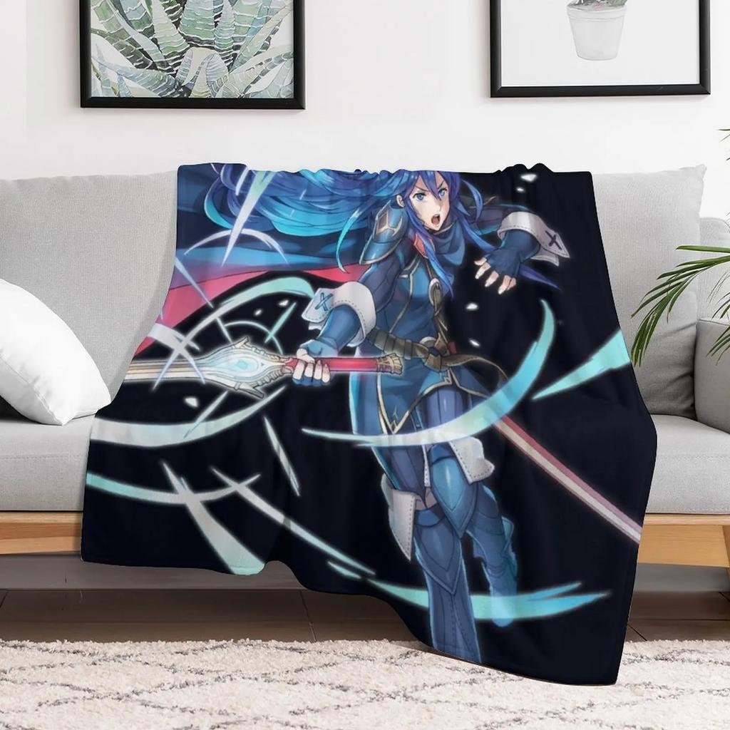 Lucina Lord Throw Blanket Wrinkle Resistant Lightweight Blanket