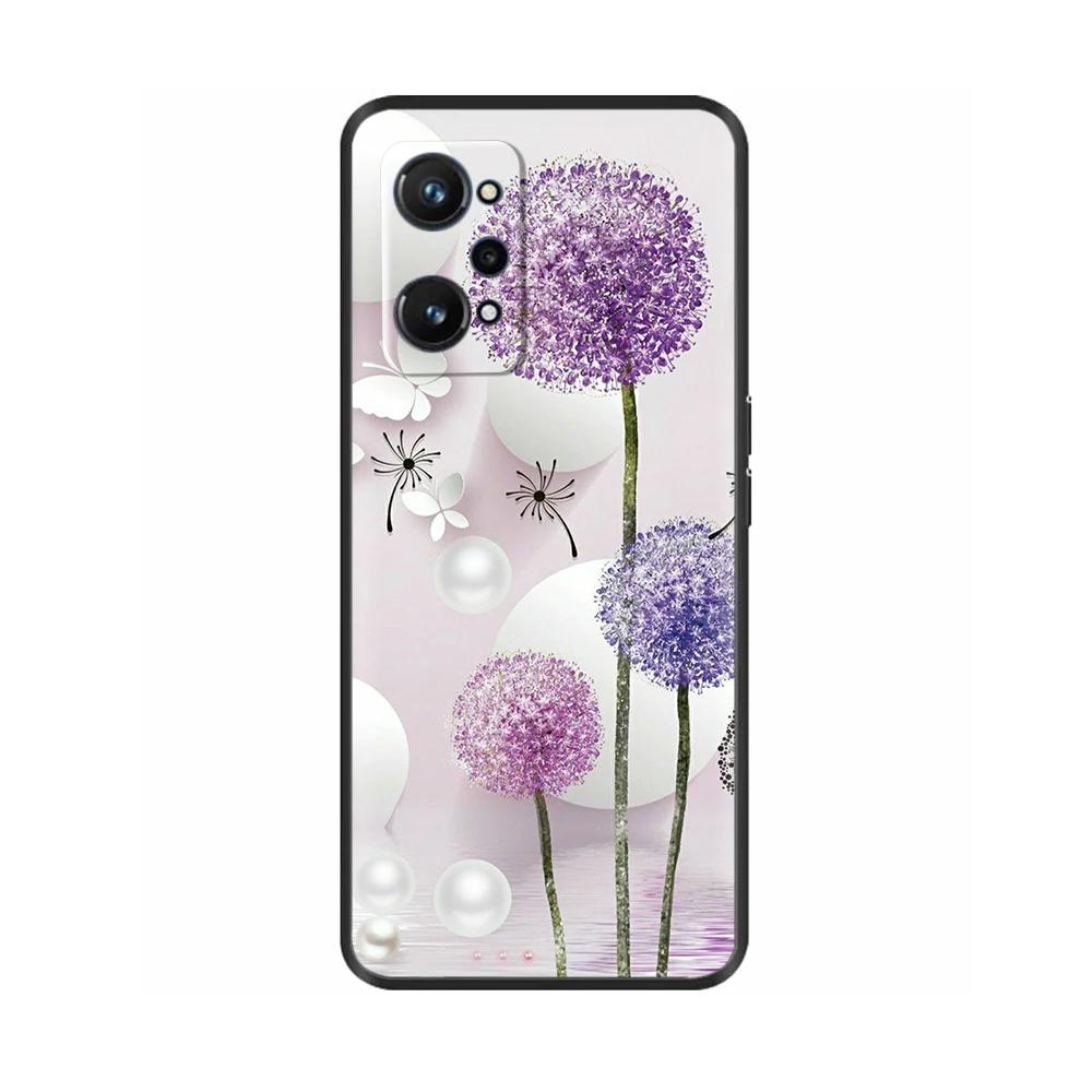 Shockproof Cover For Realme GT Neo 3T Case Painted Back Cover Soft Black Silicone Phone Cases For Oppo Realme GT Neo3T 5G Cases