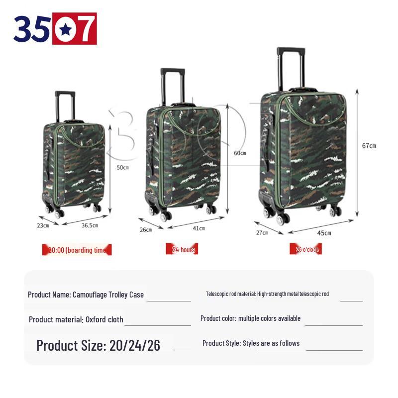 3507 Aluminum Frame Luggage with Combination Lock