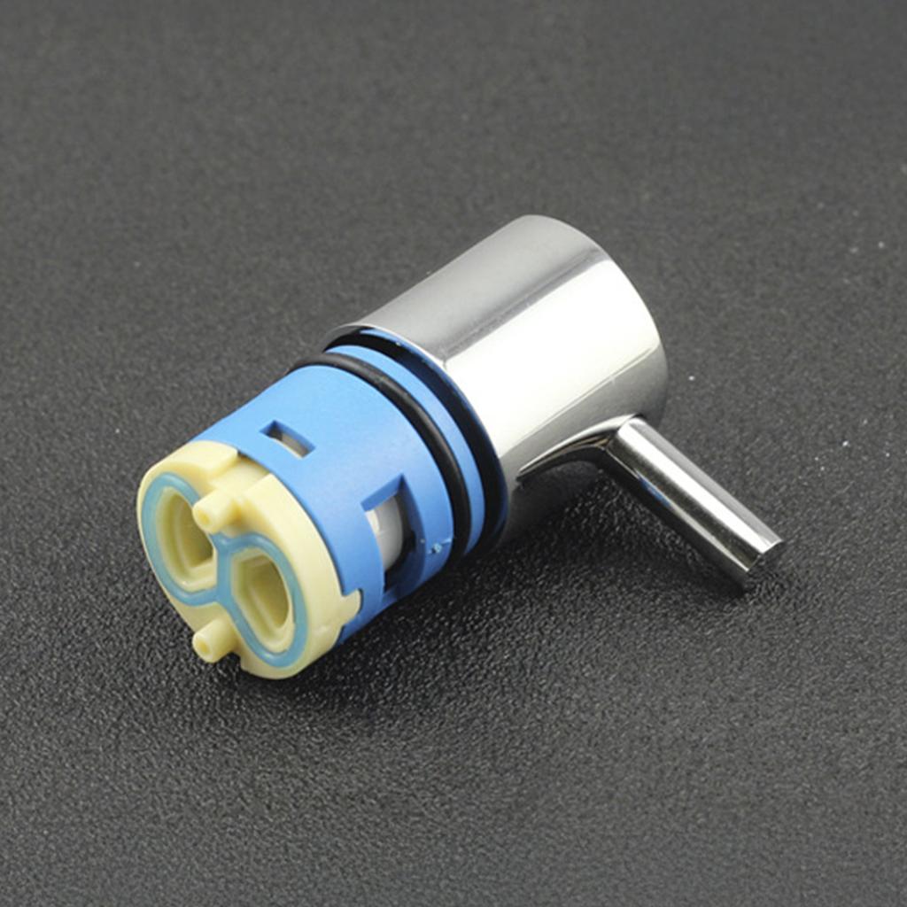 Ceramic Cartridge for Faucet Hot Cold Water Mixer Handle Repair Part Suitable for Kitchen Bathroom Shower Tap