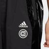 Adidas Solid Color Brand Logo Print Lace-Up Vintage Sports Pants Women Bottoms Black HR8159