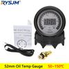 52MM Digital LED Boost EXT Exhaust Temp Gauge Voltmeter Voltage Air Fuel Ratio Gauge Oil Pressure Oil Temp Meter Car Gauge