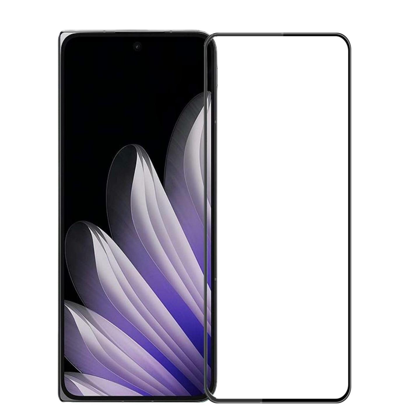 

For Oppo Find N5 5G Screen Protector MOFI 9H 3D Curved Tempered Glass Film Black