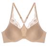 Intimo da Donna Estivo Sexy in Pizzo Anti-Caduta per Seno Abbondante con Bottoncini Anteriori Piccoli e Schiena Scoperta