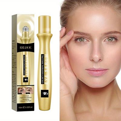 Eye Roller Essence To Fade Fine Wrinkles Around The Eyes and Tighten The Dark Circles Around The Eyes Essence