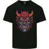 Japanese Oni Mask Samurai Ronin Bushido Kids T-Shirt Childrens