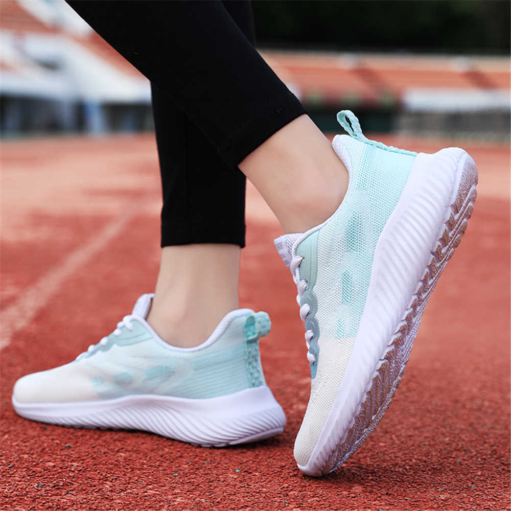 Fashion Number 38 Soft Women Mint Green Shoes Walking Economic Tennis Light Blue Sneakers Sports Maker New Fast Pro Character Sapa