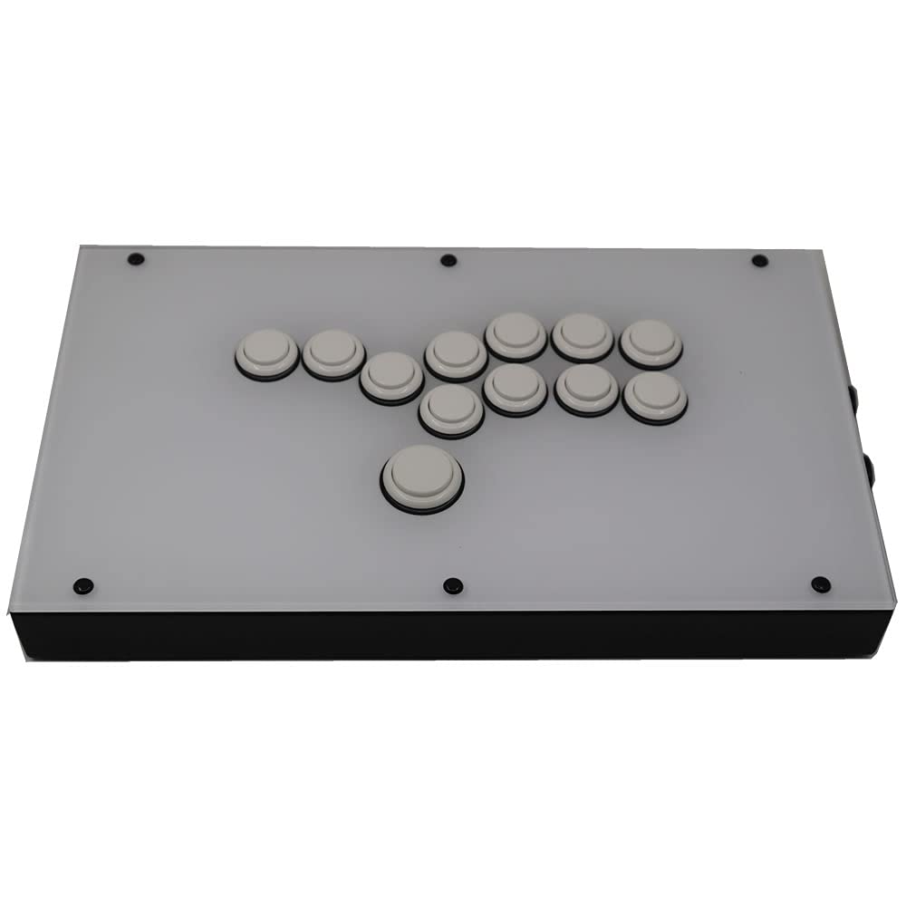 

Повне розташування кнопок FightBox для ПК RAC-J800B-PC-W срібний