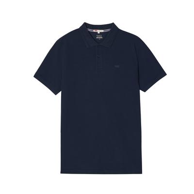 Levis Standard Comfortable Versatile Solid Color Casual Loose Short Sleeve Polo Shirt Unisex Tops 005FM-0003