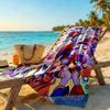Digital Circus Beach Towel Super Soft & Absorbent Comfortable Lightweight Perfect for Traveling Yoga Camping and Swimming