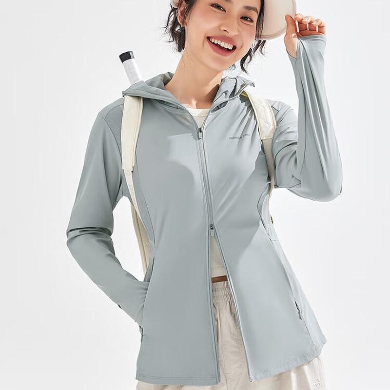 Trailblazer Women s Ice-Cooling Hooded UPF100+ Sun Protection Jacket XL