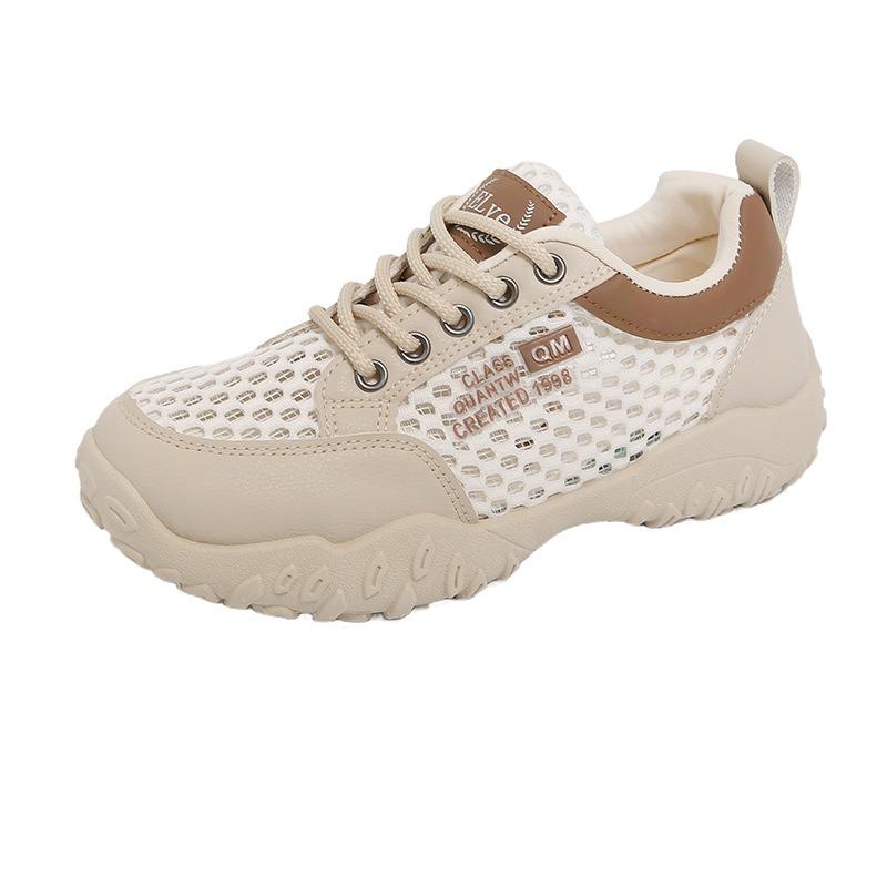 New dad shoes women's summer student sports thick sole heightening casual mesh breathable -