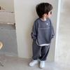 Spring Autumn Children's Set Version Casual Boys' Sweater Pants Set Baby Loose Sports