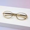 New sardines, glasses legs, sunglasses, European and American high-end fashion polarized glasses, oval sunglasses