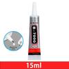 B7000 Transparent Jewelry & Rhinestone Adhesive - Universal Strong Glue for DIY, Repairs, and Mobile Screen Frames