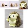 Adorable Plush Hedgehog Toy Soft Cuddly Stuffed Animal Creative Gift 10cm