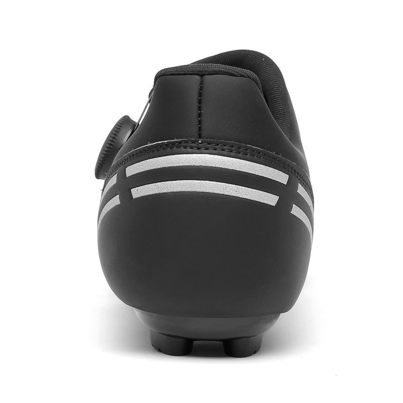 T2021 Cycling Shoes: Versatile Men's and Women's Bicycle Footwear with Rotary Buckle, Lock and Lockless Options, Durable Leather Surface