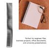 18 Pcs Spiral Binding Coil 38mm Diameter 48 Loop 4:1 Pitch 310 Sheet Capacity Spiral Binding Spine For A4 Paper