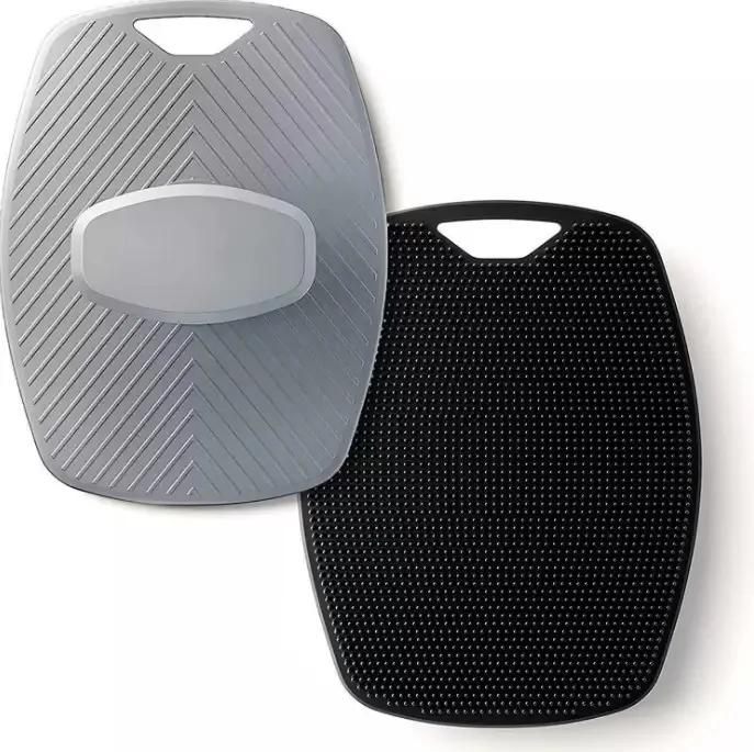 Soft Silicone Exfoliating Brush Cleanser Manual Body Cleansing Body Care Scrubber Shower Gentle Massage Bath Brush For Men