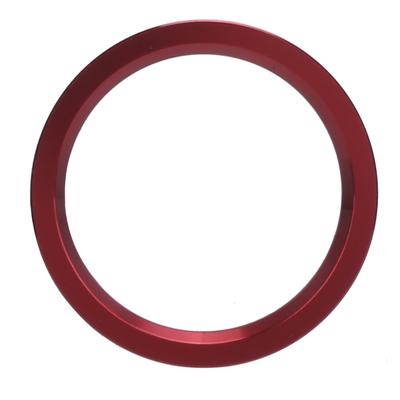 Engine Ignition Start Stop Button Ring Cover Trim Aluminum Alloy Red Replacement for A4 A5 A6 Q5