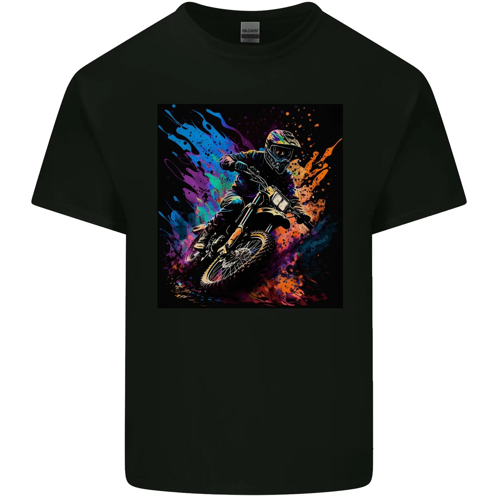 

A Motocross Rider MotoX Dirt Bike Motorsports Kids T-Shirt Childrens 2XL