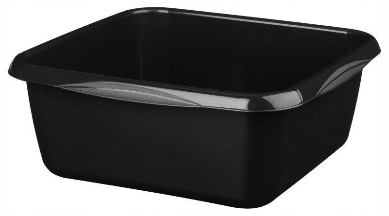 Square Bowl Galicia Molly 25 X 25 4.5 Anthracite Plastic 1 Pc