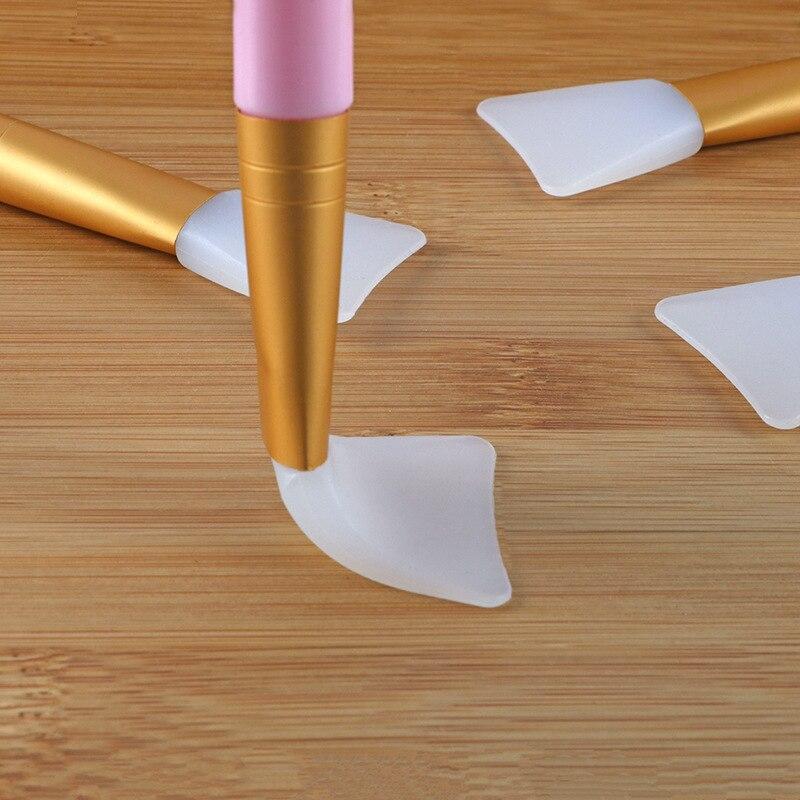 1PC Soft Mask Mud Brush Facial Ultra-fine Hair Shape 3D Natural Contour Scrub Professional Women Skin Care Treatment