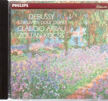 

CD ARRAU (CLAUDIO), DEBUSSY; KOCSIS (Z - Debussy: Piano Works PHCP3560 Japan ObiClassical Used