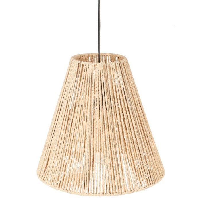Suspension corde etnik "Giada" diamètre 30 cm hauteur 27 cm Atmosphera