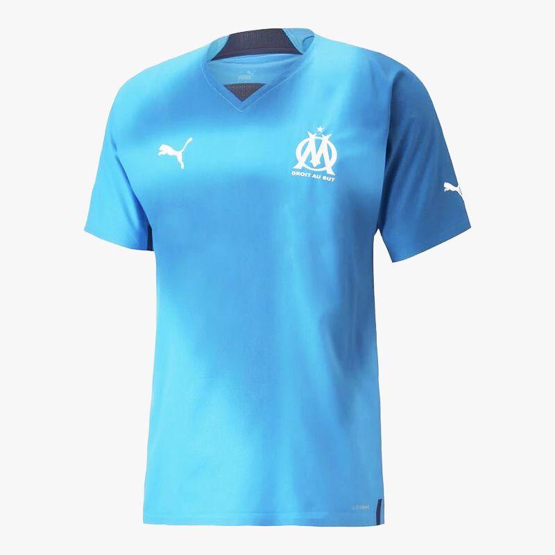 OM Blue Men's Football Jersey PUMA
