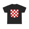 Coat of Arms of Croatia (white Chequy) - T Shirt