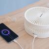 Fan - InnovaGoods - Fandle - Rechargeable - Foldable - 4 Speeds