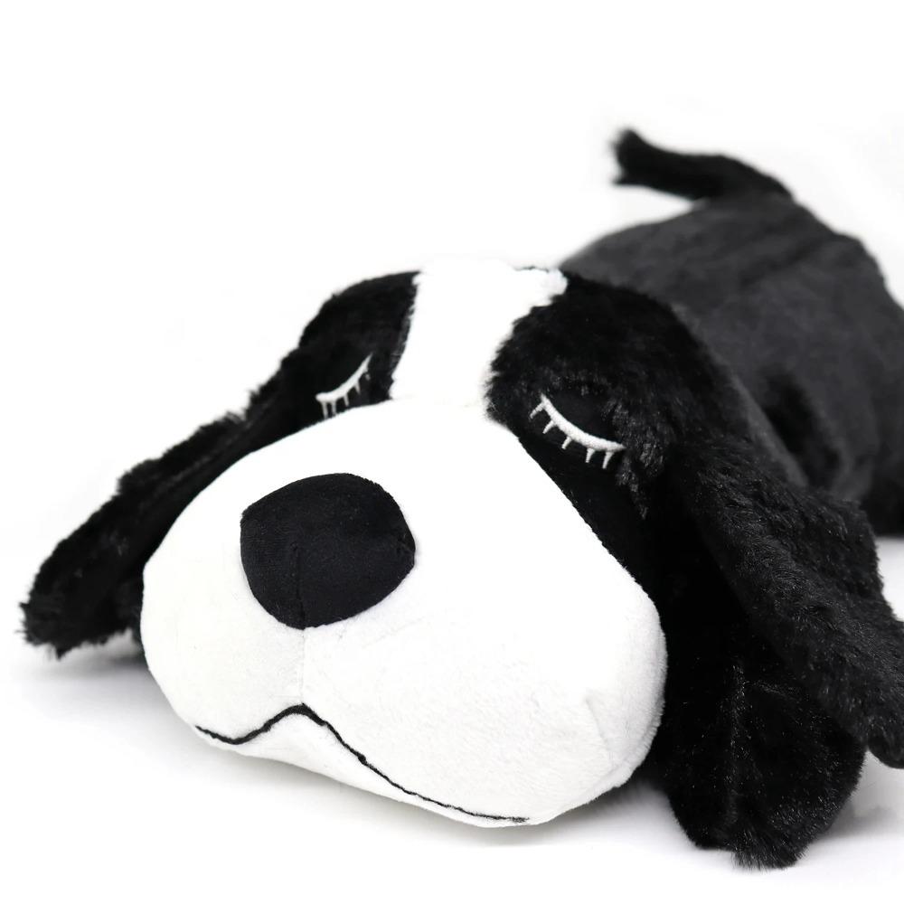 Giocattoli Rilassanti per Animali Domestici, Compagno per l'Ansia del Cane Giocattoli di Peluche con Simulazione del Battito Cardiaco per Dormire – Il Regalo Perfetto per il Tuo Amico Peloso!