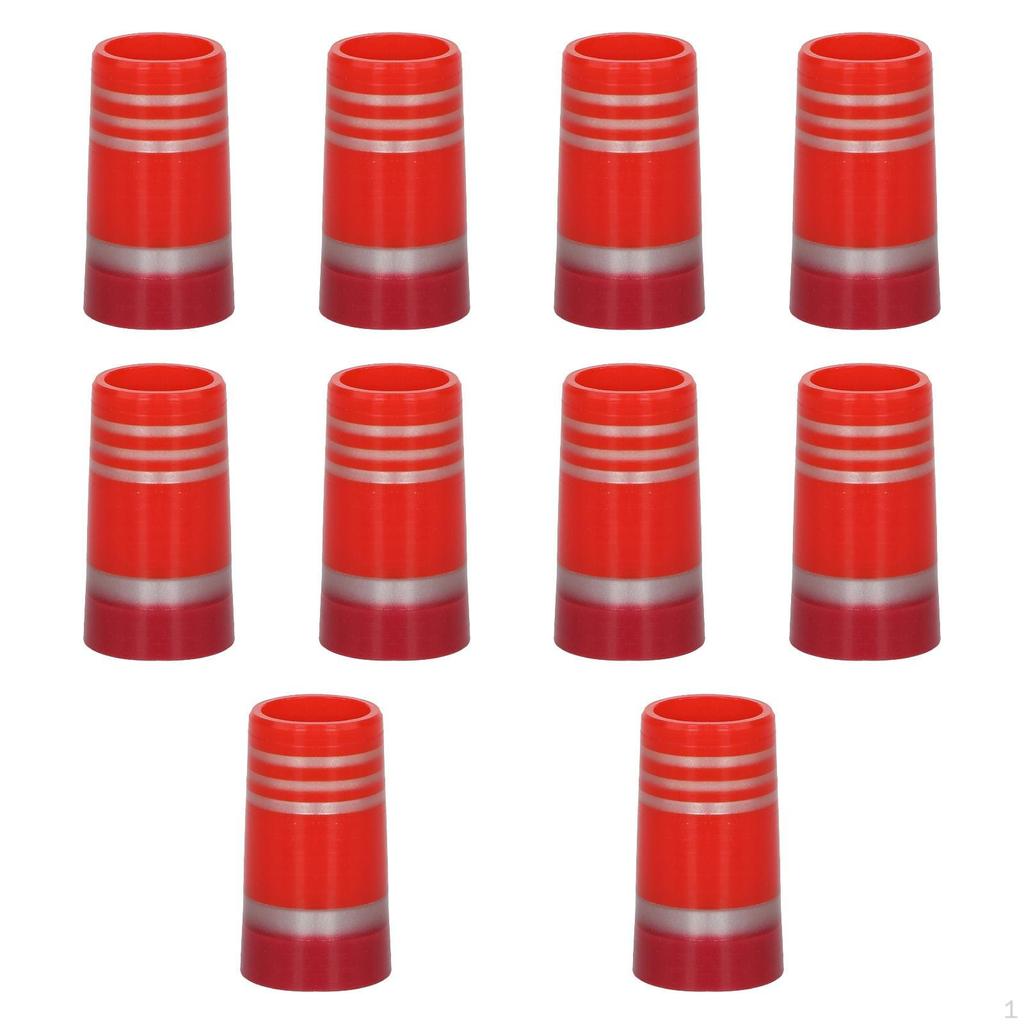 10 Golf Eisen Ferrulen für Taper Tip Wedge Schläger Reparaturteile Herren Damen