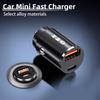 PIG1 Mini Car Charger Fast Charging USB Type C Car Phone Charger For Volkswagen VW Tiguan CC Jetta Polo Golf Passat Scirocco T-ROC